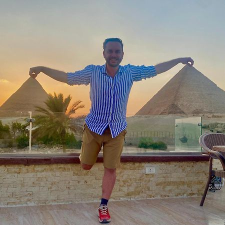 Seven Pyramids Inn Kafret el-Gabal Exteriör bild
