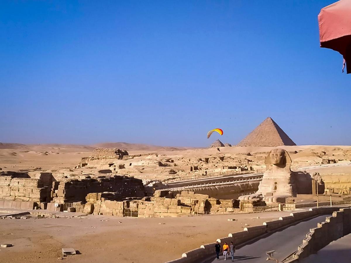 Seven Pyramids Inn Kafret el-Gabal Exteriör bild